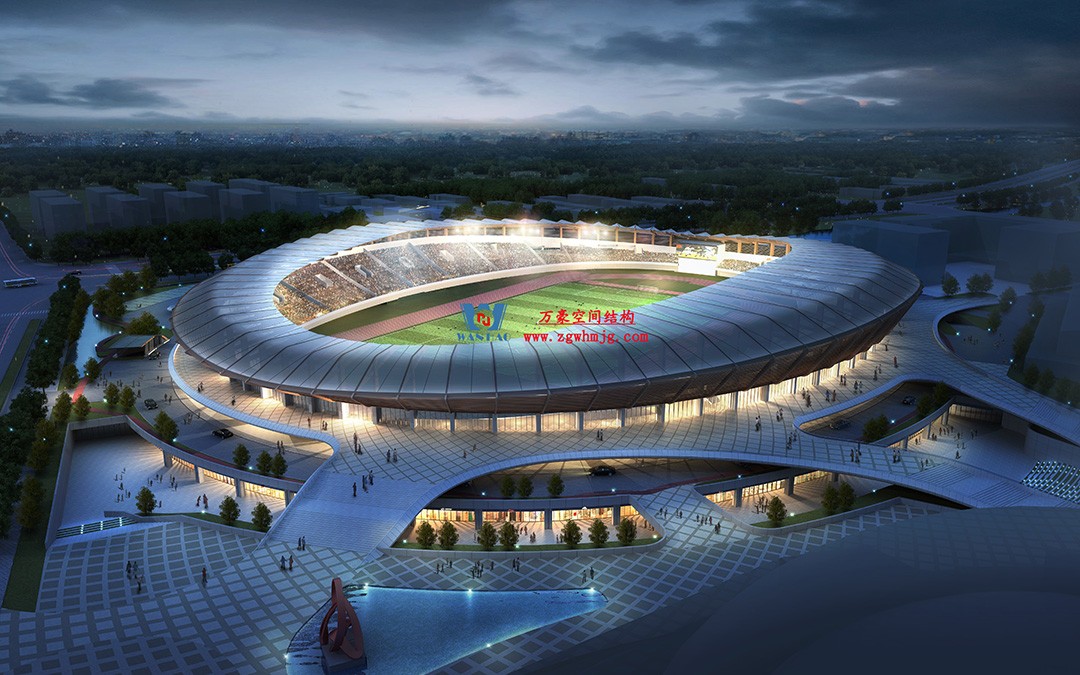 案例賞析|柔曲多變的PTFE膜結構體育場館 案例賞析|柔曲多變的PTFE膜結構體育場館