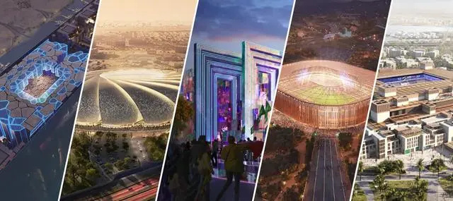 沙特公布2034年世界杯的15個場館設計，預計耗資數千億美元