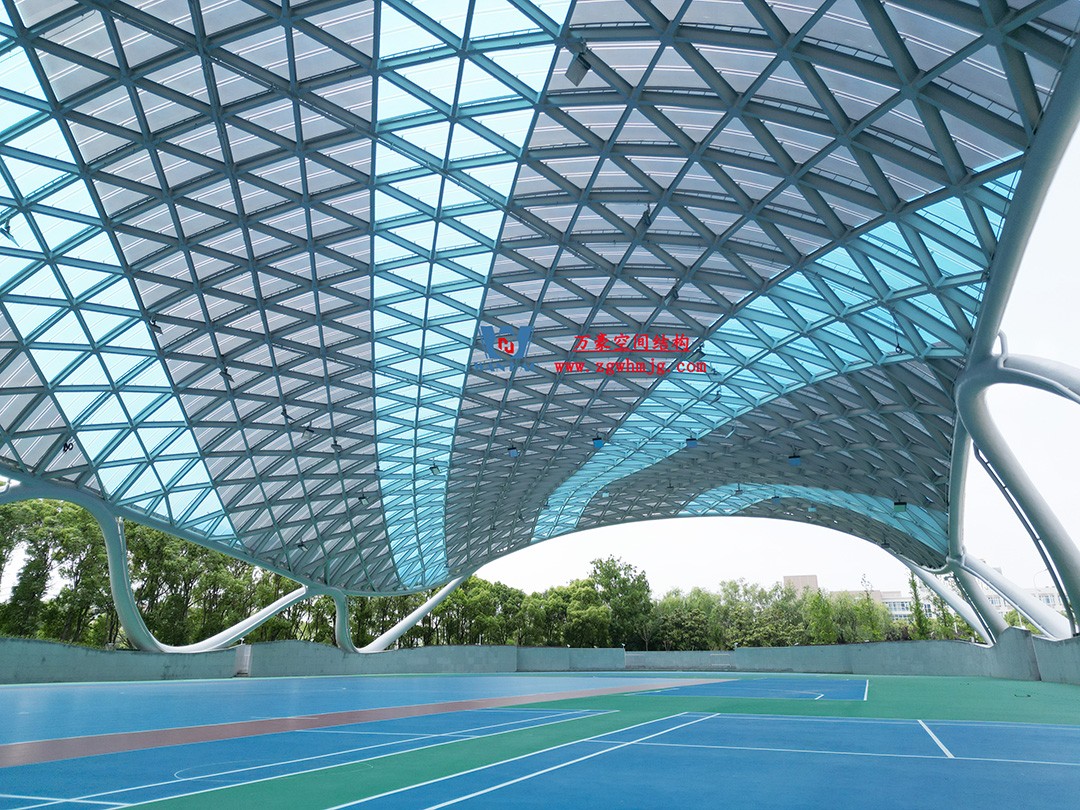 帆影碧波|風雨操場上的ETFE膜結構穹頂 帆影碧波|風雨操場上的ETFE膜結構穹頂