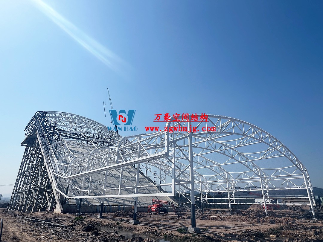 馭風逐沙，織就賽道美學——比亞迪紹興嵊州賽車場干拔沙坡觀景平臺鋼膜結構