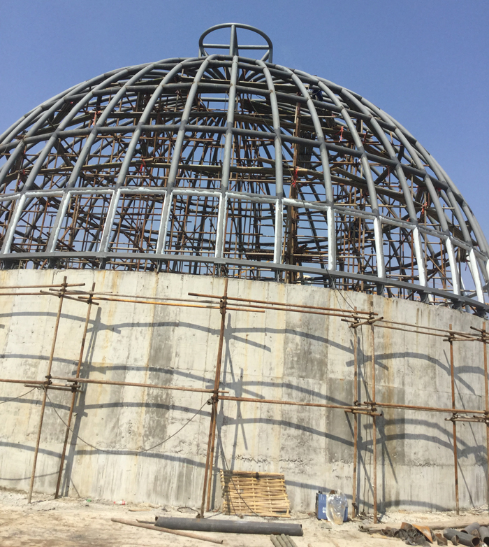 橫店影視城奧地利館鋼結構階段