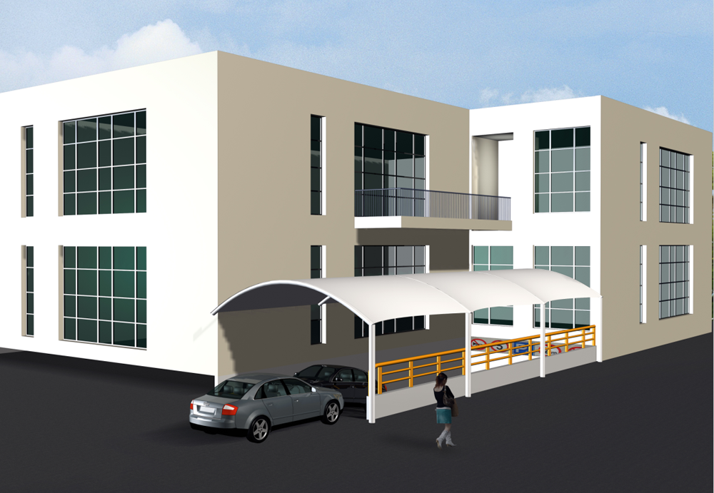 膜結(jié)構(gòu)停車(chē)棚